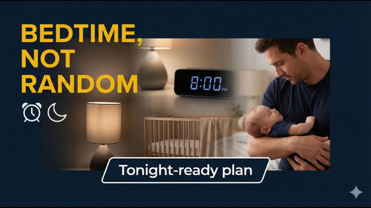 Fathers Challenges Now - Baby Sleep Schedule 0–12 Months (Wake Windows + Bedtime Routine)