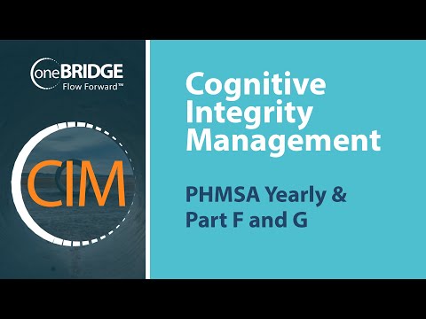 14 Reporting   PHMSA Yearly Report and Part F&G Report - Cognitive Integrity Management