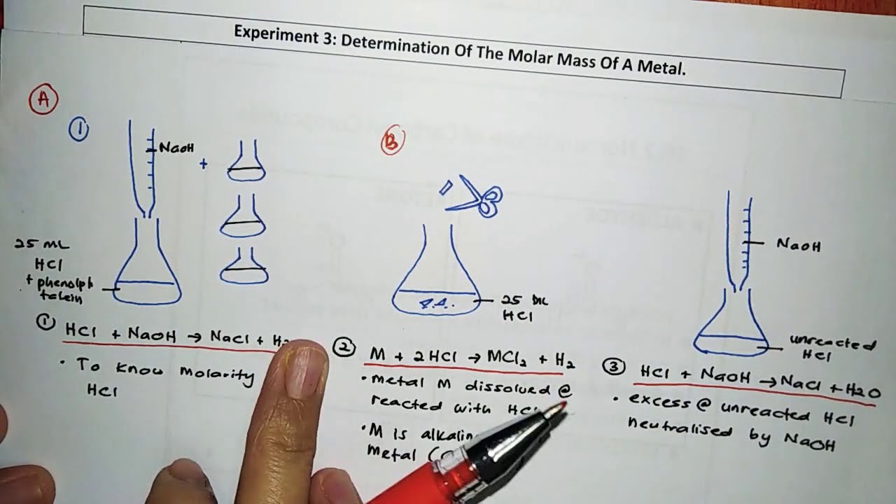 Lab report chemistry matriculation experiment 3 semester 1