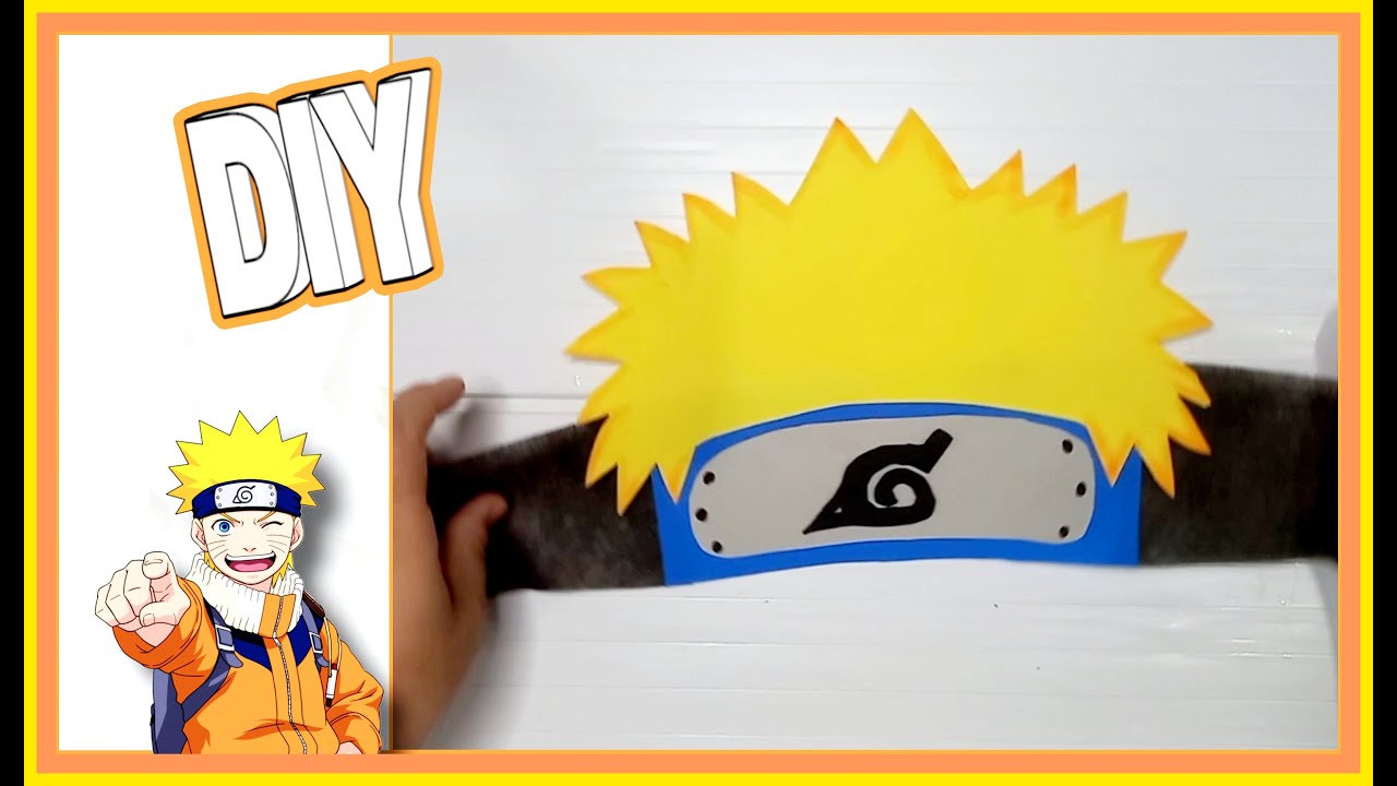 Diy Naruto: Como Fazer 5 itens (Super Fácil)