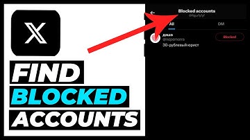 How to Find Blocked Accounts on X (Twitter)