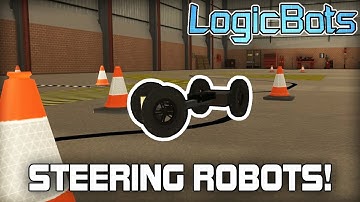Building Single Engine Self Steering Logical Robots! (Logicbots #17)