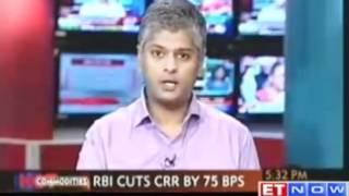 RBI cuts cash reserve ratio by 75 basis points