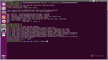 How to install RawTherapee 4.2 in Ubuntu