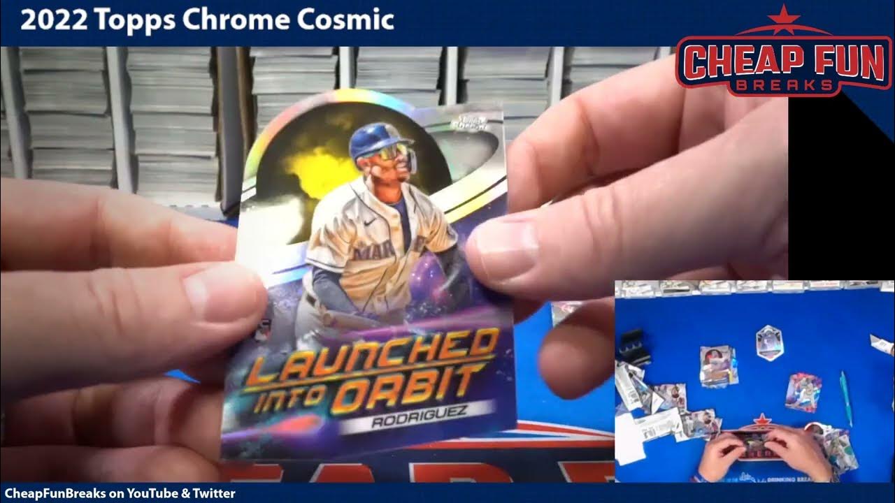 2022 Topps Chrome Cosmic Sneak Peek! YouTube