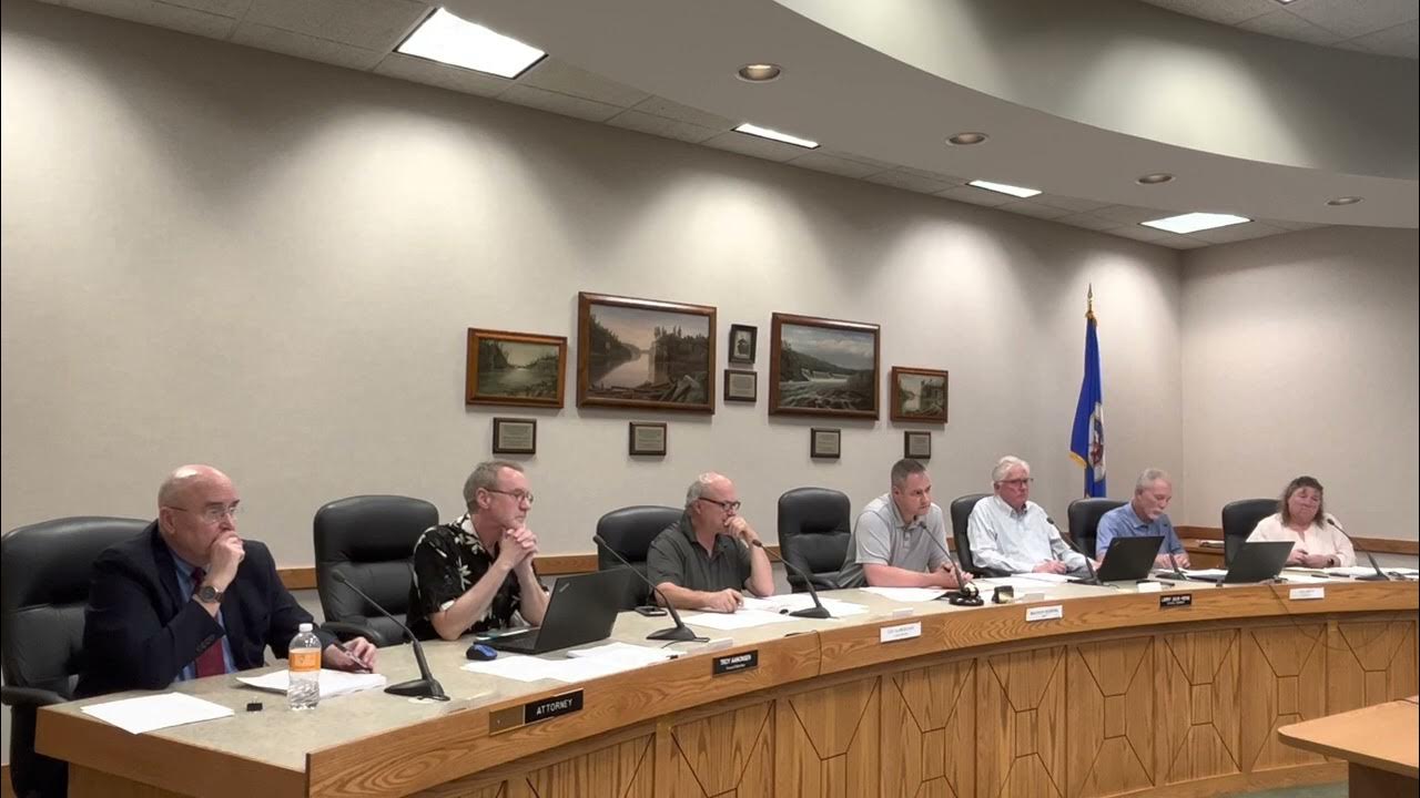 Taylors Falls city Council meeting of May 8, 2023. YouTube