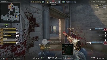 REZ pistol round ACE vs Red Reserve [ DreamHack Valencia 2017 ]
