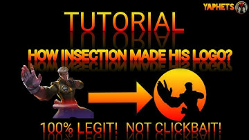 HOW TO MAKE INSECTION LOGO | easy tutorial! | not CLICKBAIT!