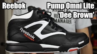 d brown reebok pumps