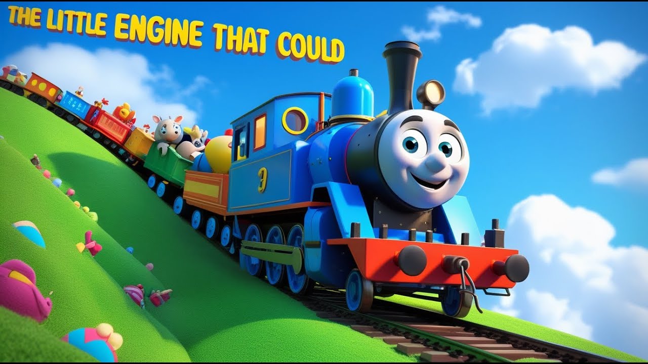 The Little Engine That Could | Inspiring Story time for Kids | Bedtime Story