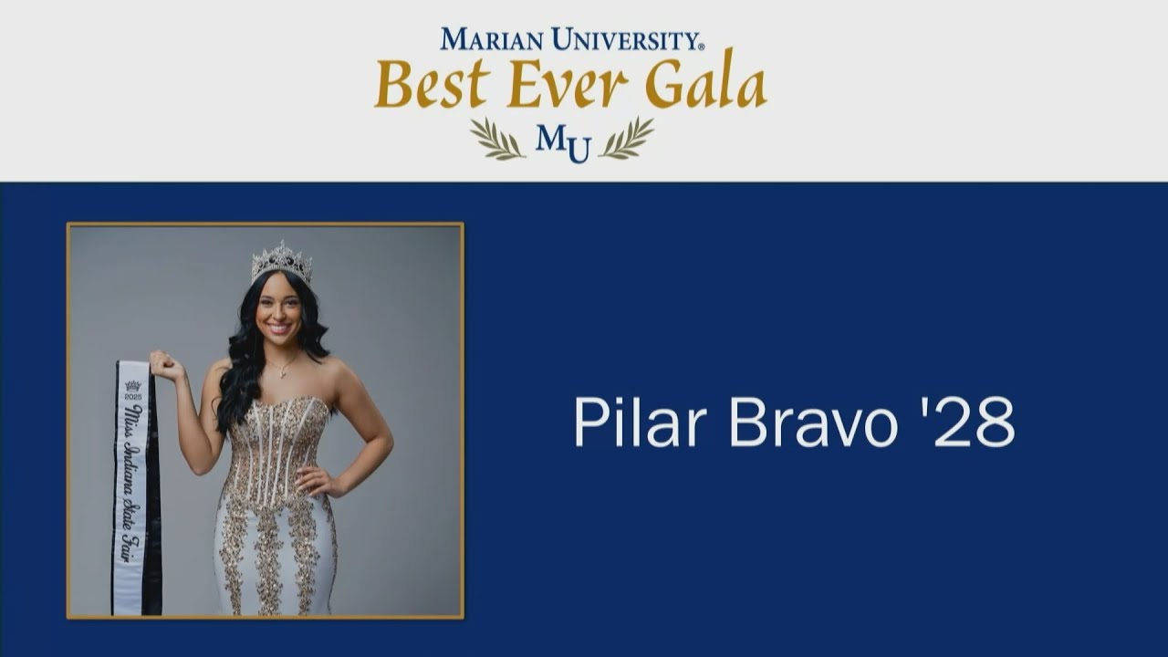 Pilar Bravo '28 at the Best Ever Gala | A Marian Story of Gratitude & Belonging