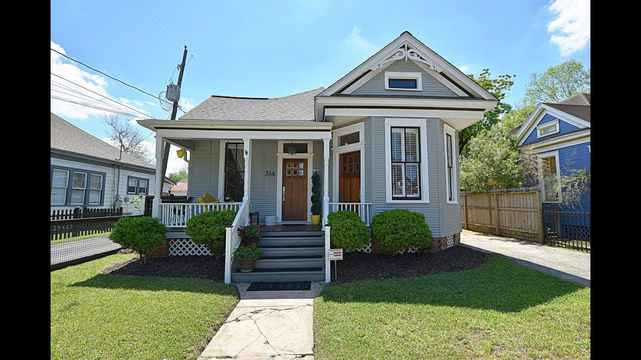 Houston Heights Home for Sale 314 W 13th St, 77008 YouTube