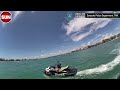 CAUGHT ON CAMERA: 8-year-old child found driving jetski alone by cop in Florida