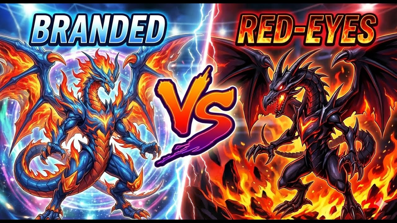 Branded vs Red-Eyes Glue Eater [Yu-Gi-Oh! Duel Links]