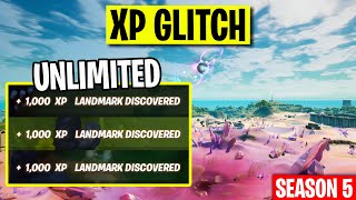 New Xp Glitch Unlimited Landmark Discovered - Season 5 Fortnite