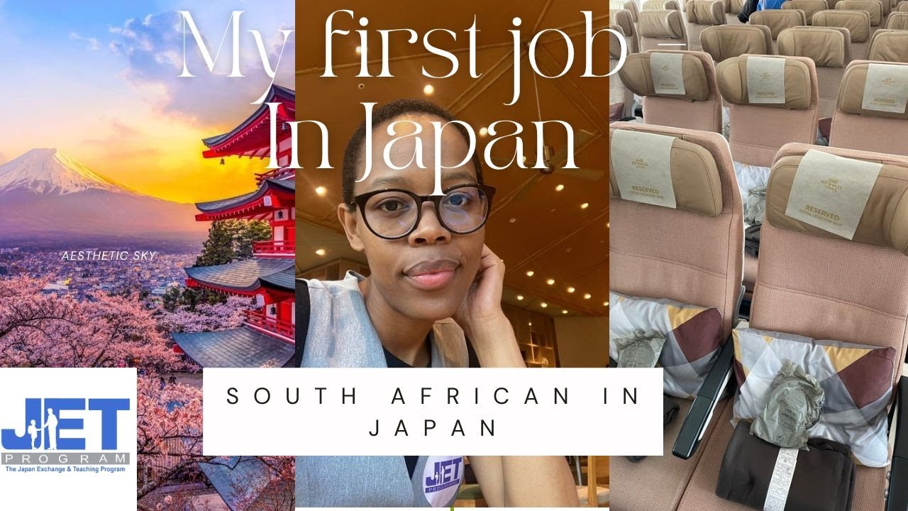 South African in Japan| First Job| Etihad Airways| #jetprogramme