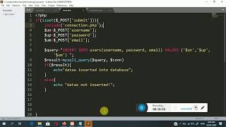 How to Insert Datas into Database with PHP In Nepali