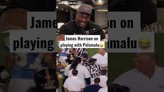James Harrison’s HILARIOUS Troy Polamalu impression #shorts @channelseven5224