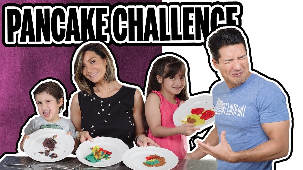The Lopez Family Pancake Challenge! YouTube