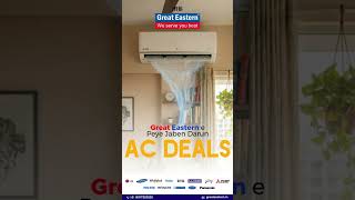 Ei gorom-e bachte parben na? 😅🔥Solution ekta-i — smart cooling with the best AC deals!