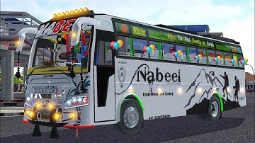 NEW GRAND BMR NABEEL BUS MOD RELEASED FOR BUSSID || FREE MOD || BMR MOD ||