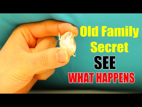 PUT GARLIC UNDER YOUR PILLOW AND SEE WHAT HAPPENS! This is an old family secret