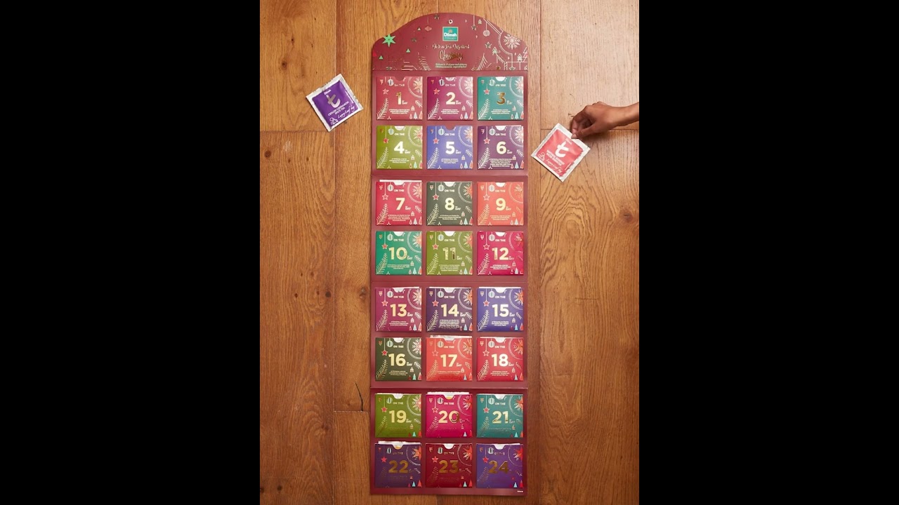 Dilmah Tea Advent Calendar is here to countdown the fun!
