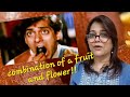 Indian sweet with a fruit and a flower @smitaarkmaurya #trending #viral