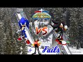 M S At The Olympic Winter Games Team Sonic Vs Team Shadow Team Dr Eggman Fails Team Large Hill 