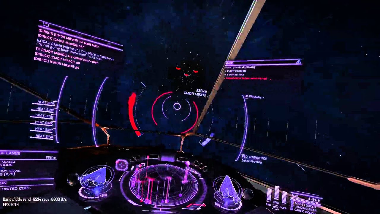 [Flight assist off] CMDR Merah vs CMDR MikeGi