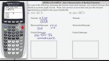 12x_L10_P9_F13: Key Characteristics of Radical Functions