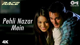 Video thumbnail of "Pehli Nazar Mein Full Video - Race I Akshaye Khanna, Bipasha Basu | Atif Aslam | Pritam"