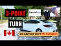 How To Do a 3 Point Turn Super Easy!