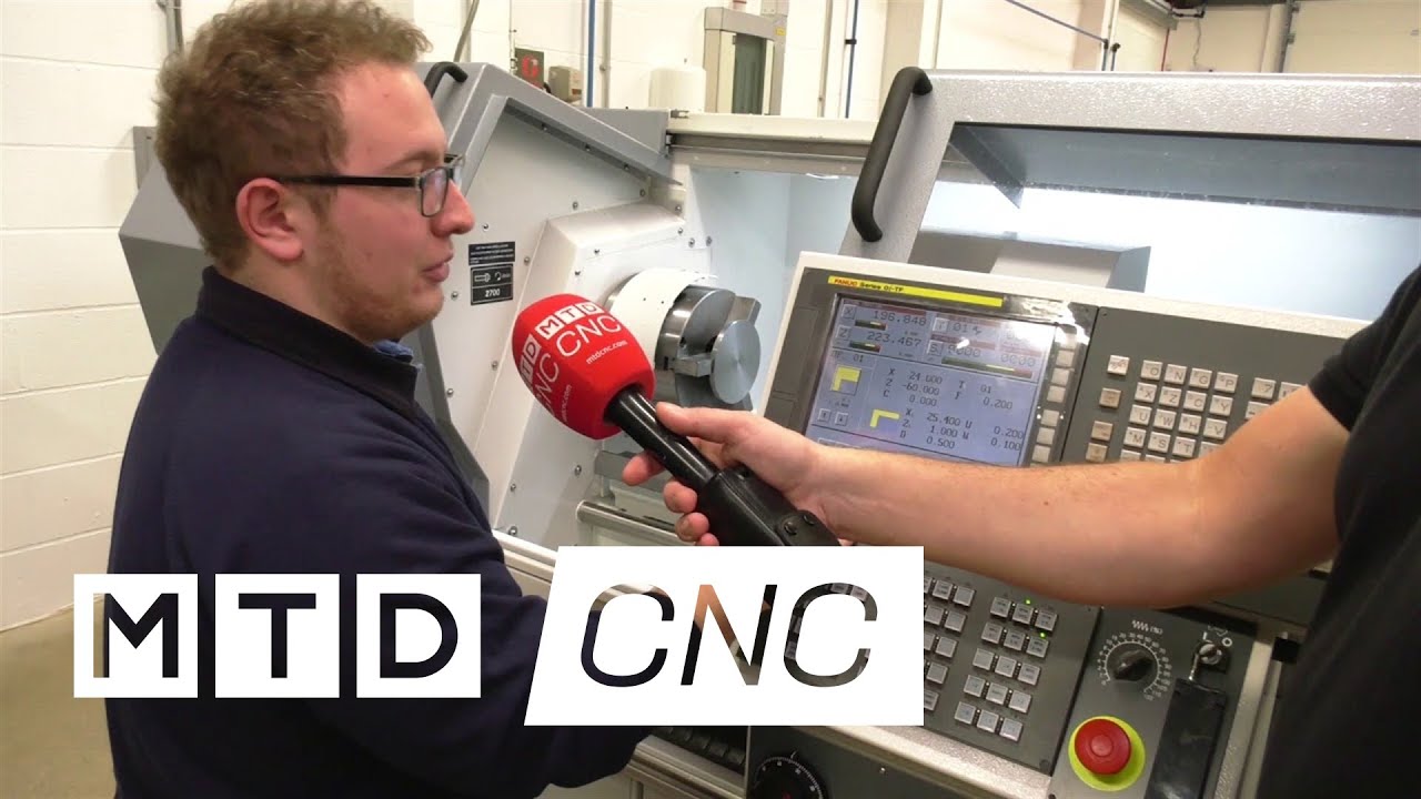 Токарный станок с плоской станиной и приводными инструментами, установленный в компании JWA Tooling.