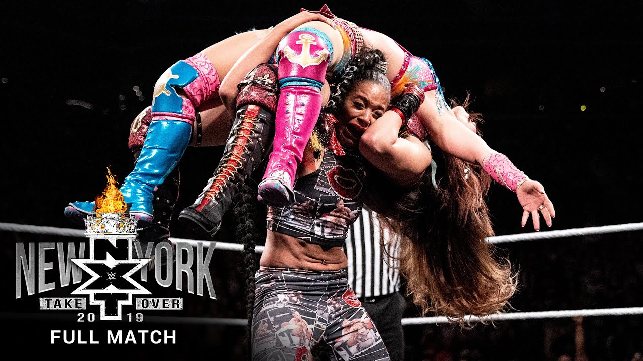 ПОЛНЫЙ МАТЧ: Баслер против Белэра против Шираи против Сэйн – женский титульный матч NXT: NXT Take...