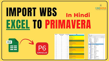 How to Import WBS from Excel to Primavera P6 | Step-by-Step Tutorial (2025)