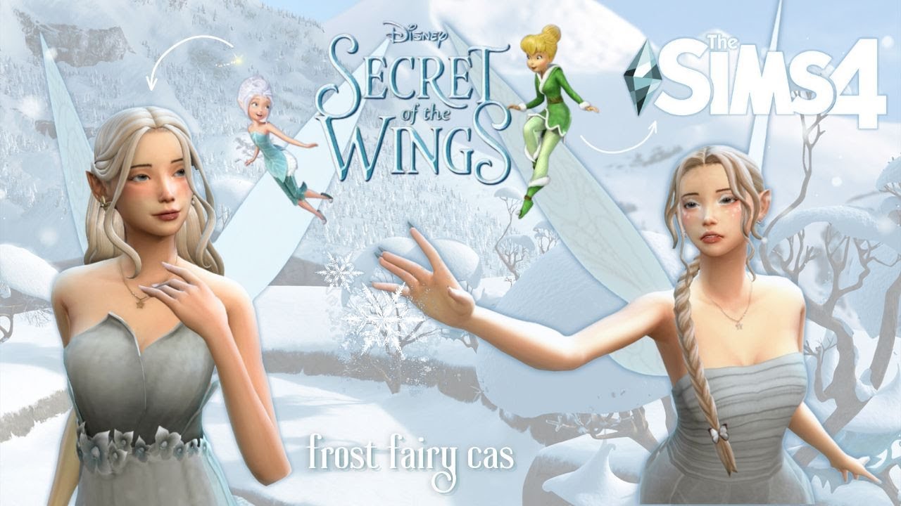 The Frost Fairy | Sims 4 Create a Sim + CC LINKS