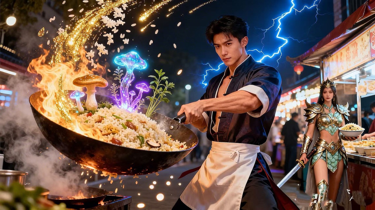 【全集】重傷瀕死的女戰神倒臥破攤，誰知攤上窮小夥喂她一口炒飯，竟讓她當場痊癒、修為暴漲！女戰神大喜，當即將絕美外孫女許配於他！ #短剧 #逆袭#女性 #战神 #短剧全集 #爽剧