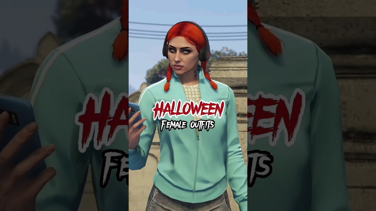 GTA 5 Halloween Female Outfits 👻