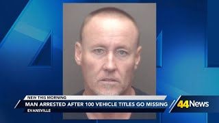EPD: Man accused of stealing over 100 vehicle titles from dealership
