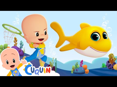 Baby Shark 🦈 Fun & Happy Version For Kids 🎶 Nursery Rhymes By Cleo And Cuquin