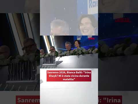 Video Sanremo 2026, Bianca Balti e Irina Shayk: l'aiuto durante la malattia #lapresse