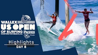 HIGHLIGHTS Day 8 // Wallex US Open of Surfing / Huntington Beach Longboard Classic