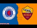 Rangers 0-2 Roma |  Score &amp;  Commentary | UEFA Europa League 2025