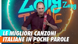 Le migliori canzoni Italiane... in poche parole con Andrea di Marco | Zelig