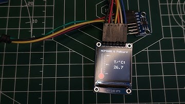 Pyboard - MCP9808 Digital Thermometer