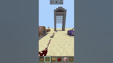 Satisfying Gate #minecraft #minecraftcommandblock #minecraftcommandblockhacks