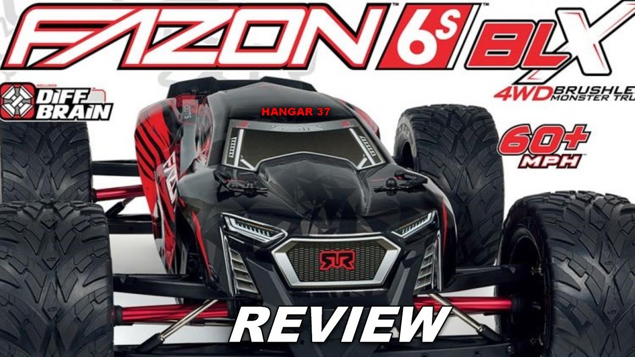 ARRMA FAZON 6S BLX - REVIEW - YouTube