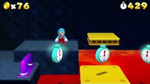 SM3DL Custom Level - Lava Cave