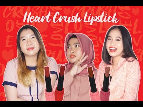 swatch-dua-belas-warna-lipstick-heart-crush!-😱-|-holika-holika-id